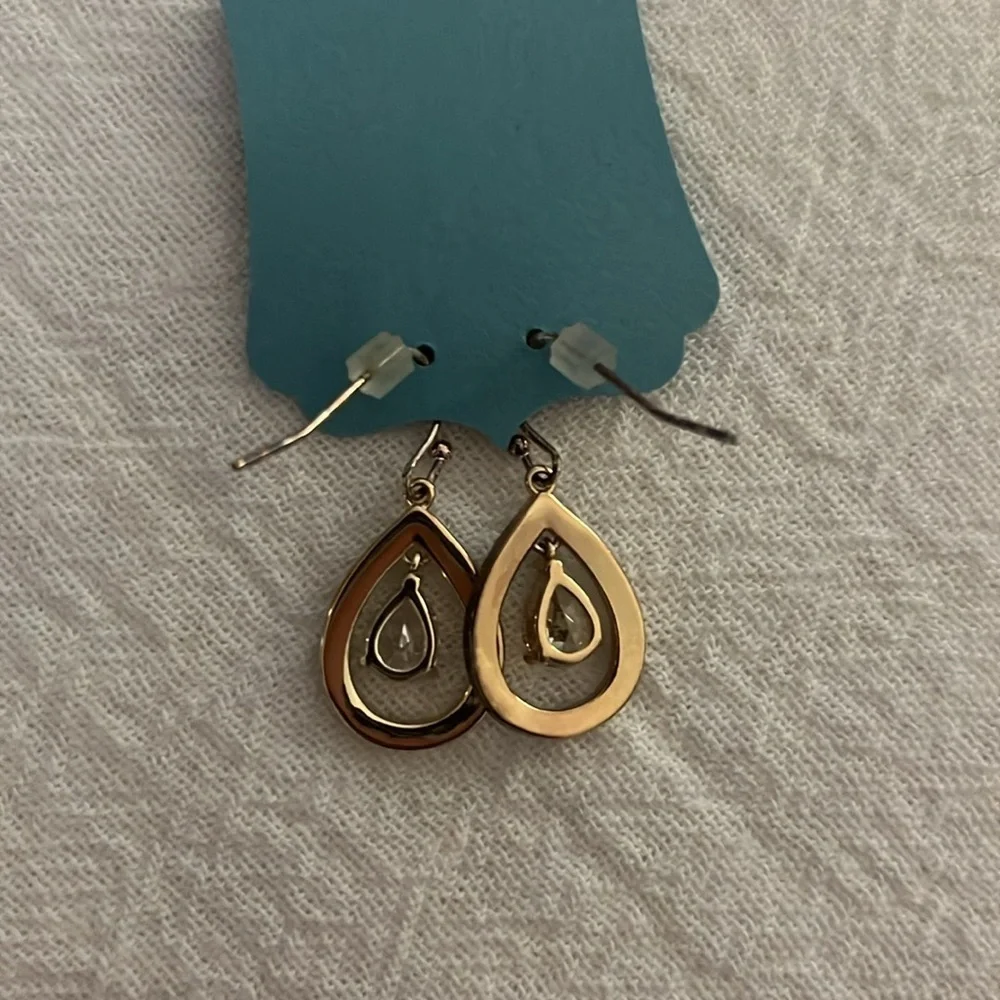 Dangling earrings, costume jewelry